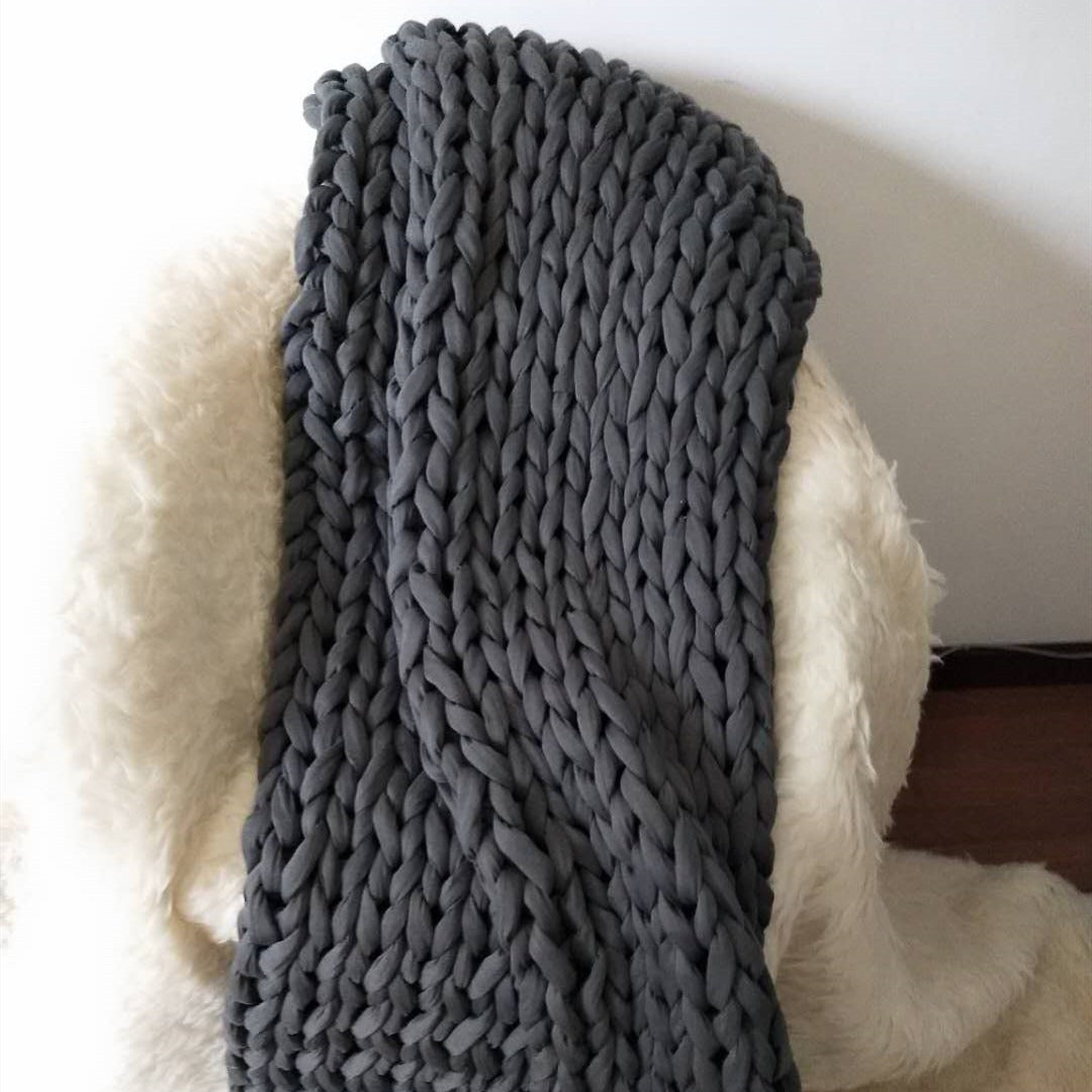Hand-woven Weighted Gravity Blanket