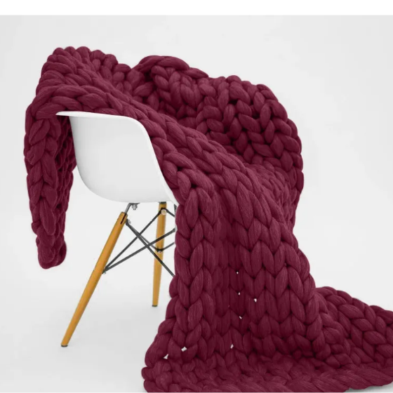 Hand-woven Weighted Gravity Blanket